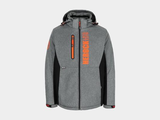 FARIS VESTE GRIS CHINE/NOIR XS