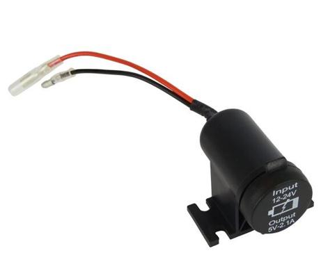 PRISE EN APPLIQUE 2XUSB 2.1A 12/24V