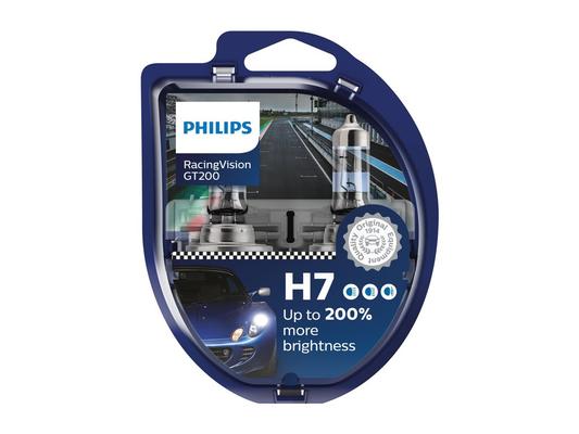 PHILIPS 12972RGTS2 RACING VISION GT200 H7 (2PCS)