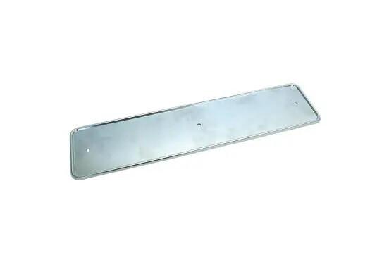 PORTE PLAQUE ACIER INXOYDABLE 52X11 CM