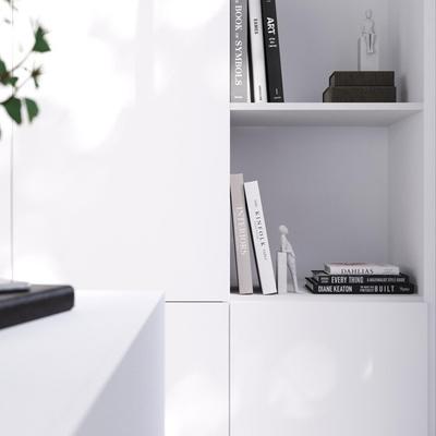 PANNEAU MEUBLE 18MM 280X207CM EVEREST WHITE