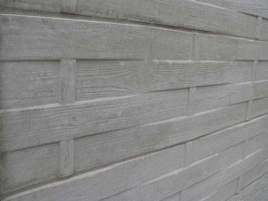 PLAQUE BETON IMITATION BOIS TRESSE 1,90M