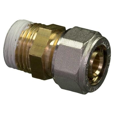 RACCORD DROIT 16X1/2"M CH (2PCS)