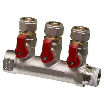 COLLECTEUR+VANNE 16X3/4" 2-0 (3GR) ROUGE