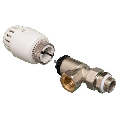 ROBINET THERMOSTATIQUE EQUERRE INVERSE (COUDE) 1/2