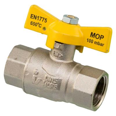 ROBINET GAZ NATUREL 1/2F X 1/2