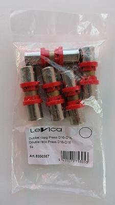 RACCORD DOUBLE A SERTIR D16-D16X5