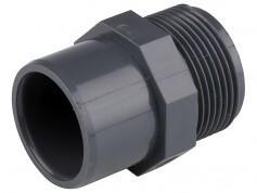 RACCORD FILETE PVC 1-1"MM