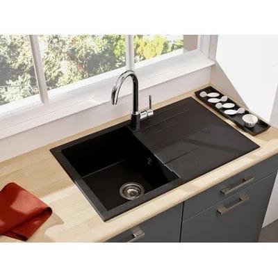 EVIER NOA GREY 1 BAC 86X50CM