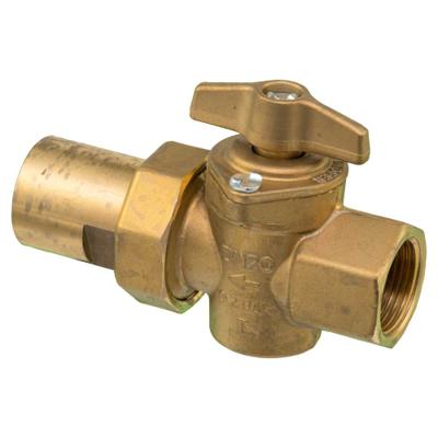 ROBINET GAZ 3/4FF + RACCORD