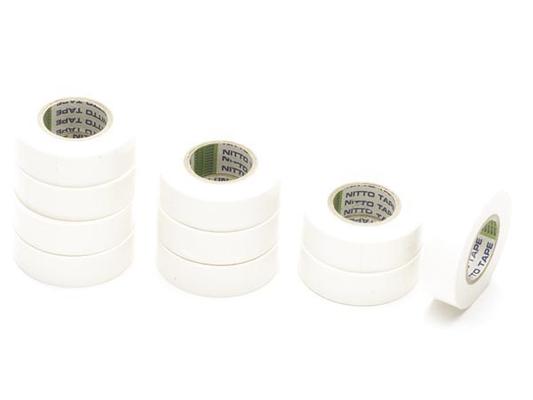 RUBAN ADHESIF ISOLANT 19MM BLANC (10M)