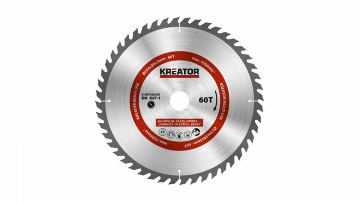 LAME SCIE CIRCULAIRE 254X30MM 60 DENTS