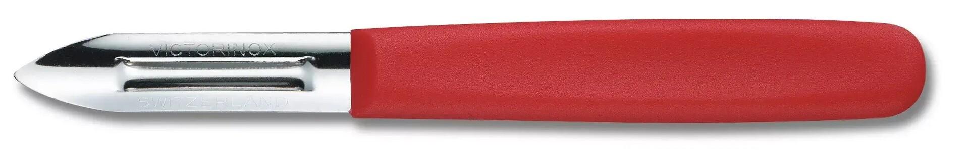 EPLUCHEUR 2 TRANCHANTS ROUGE