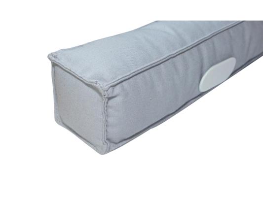 BAS DE PORTE MAGNETO 80CM GRIS