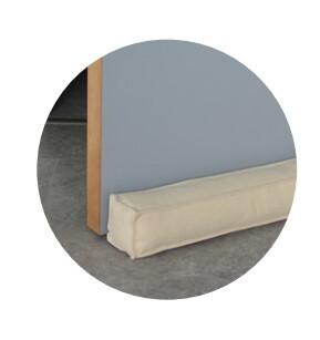 BAS DE PORTE MAGNETO 90CM NATUREL