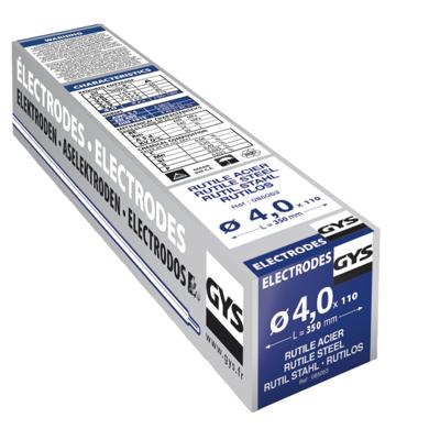 GYS ELECTRODE RUTILE ACIER - D.4 (110PCS)