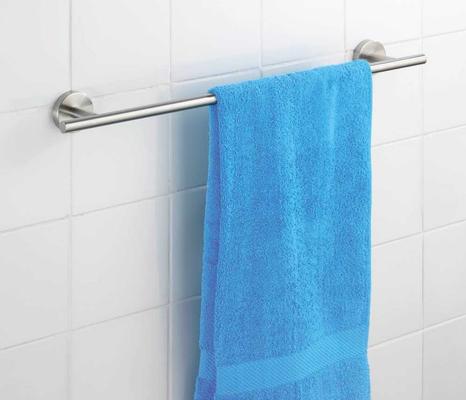 BARRE PORTE-SERVIETTES UNO BOSIO INOX MAT