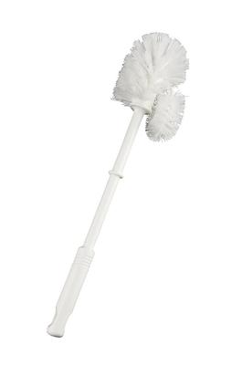 BROSSE DE RECHANGE AVEC BROSSE POUR REBORDS ET MANCHE BLANC
