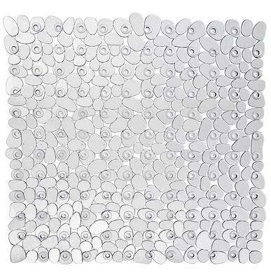 TAPIS ANTI-DERAPANT POUR BAIGNOIRE 71X36CM PARADISE TRANSPARENT