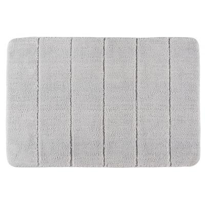 TAPIS DE BAIN STEPS GRIS CLAIR 60X90CM