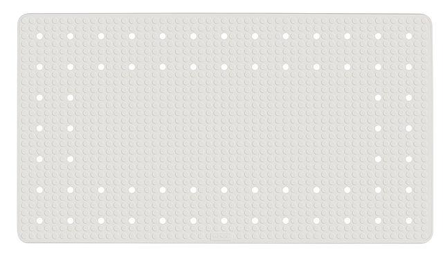 TAPIS ANTI-DERAPANT POUR BAIGNOIRE 69X39CM MIRASOL BLANC