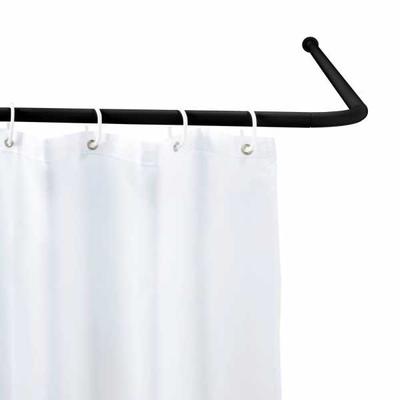 BARRE D'ANGLE 20 MM UNIVERSELLE NOIR