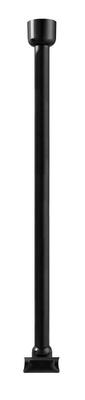 SUPPORT BARRE DE DOUCHE UNIVERSELLE 57CM NOIR