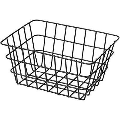 CORBEILLE VIANA NOIR MAT