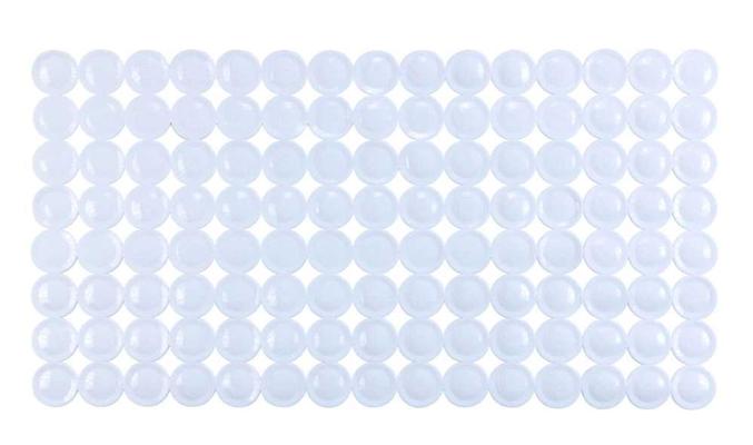 TAPIS DE BAIN BELEM BLANC, 67,5X36CM