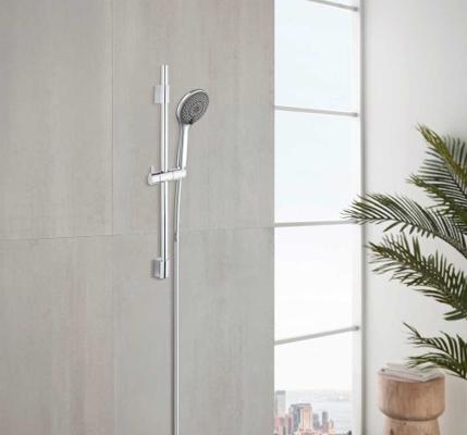 SET DE DOUCHE INOX WATERSAVING 70CM CHROME