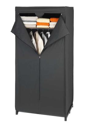 ARMOIRE-PENDERIE DEEP BLACK AVEC ETAGERE