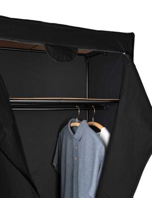 ARMOIRE-PENDERIE DEEP BLACK AVEC ETAGERE