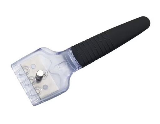 GRATTOIR PLAQUE VITROCERAMIQUE EXPERT NOIR