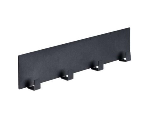 RAIL A CROCHET MAGNETIQUE NOIR