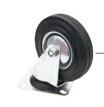 ROULETTE PIVOTANTE JANTE PVC 75MM