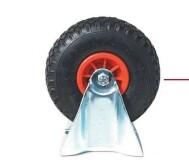 ROUE DIABLE FIXE JANTE METAL GONF.260X85