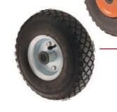 ROUE DIABLE JANTE METAL GONFLABLE