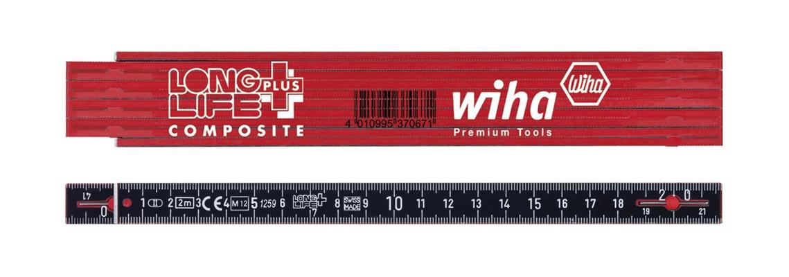 WIHA METRE PLIANT LONGLIFE 2M