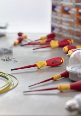 WIHA JEU TOURNEVIS ELEC SLIMFIX (12PC)