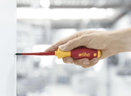 WIHA JEU TOURNEVIS ELEC SLIMFIX (12PC)