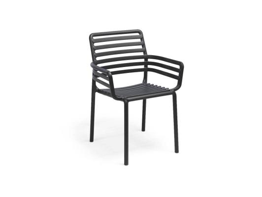 NARDI CHAISE PP DOGA ANTHRACITE