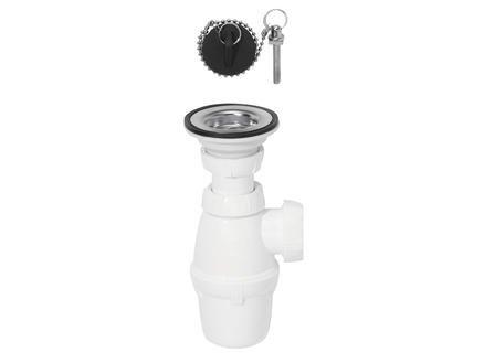 SIPHON EVIER CUISINE+CREPINE