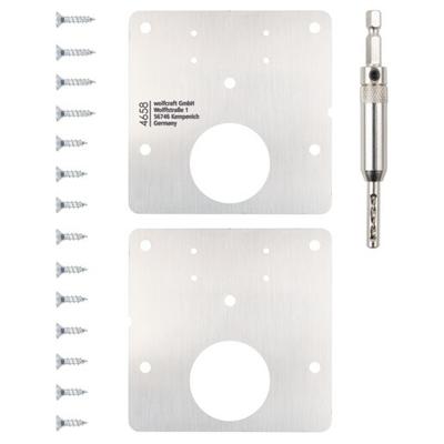 WOLFCRAFT KIT REPARATION CHARNIERE COTE PORTE