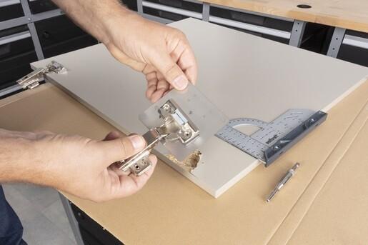 WOLFCRAFT KIT REPARATION CHARNIERE COTE PORTE