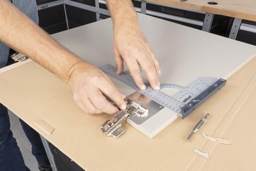 WOLFCRAFT KIT REPARATION CHARNIERE COTE PORTE