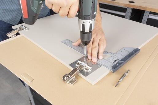 WOLFCRAFT KIT REPARATION CHARNIERE COTE PORTE
