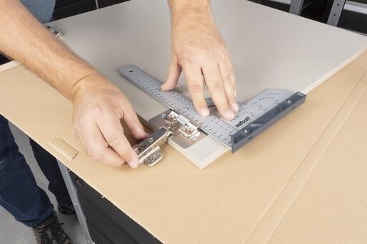 WOLFCRAFT KIT REPARATION CHARNIERE COTE PORTE