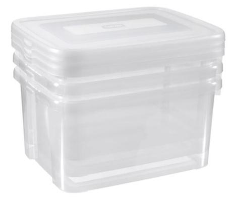BOX + COUVERCLE 25L (3PCS)