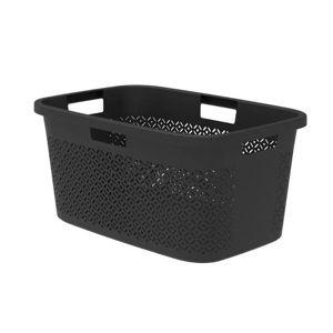 PANIER A LINGE NOIR BASKET