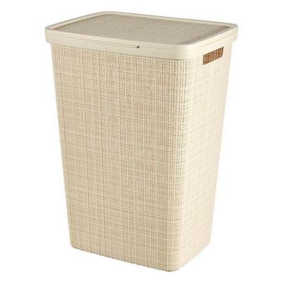 COFFRE A LINGE JUTE 58L CREME